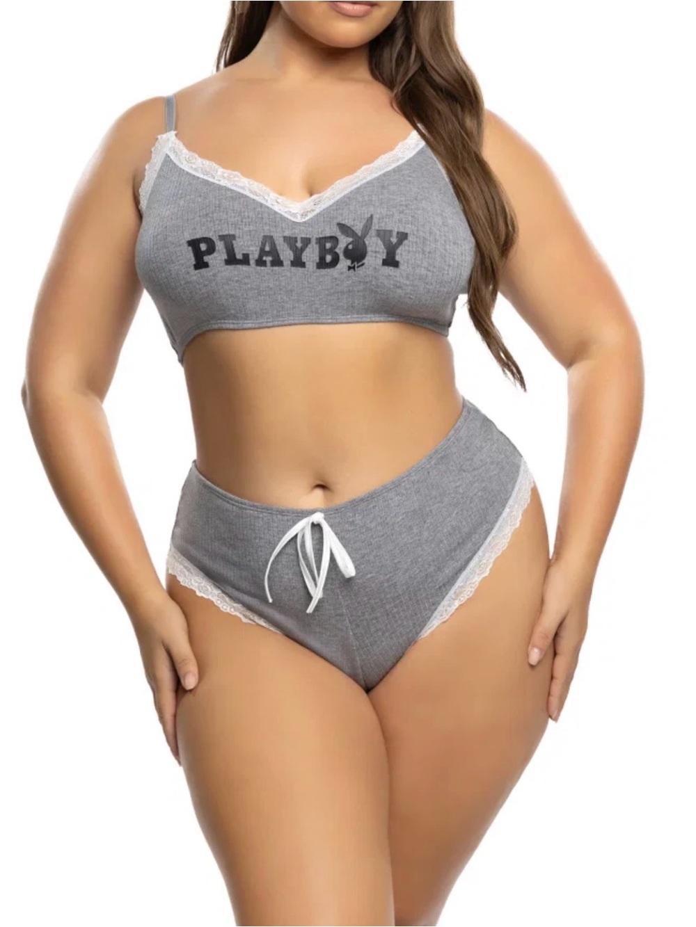 PLAYBOY Bunny Cropped Cami Set